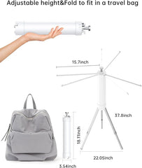Foldable Standing Clothes Drying Rack © Ⓢ